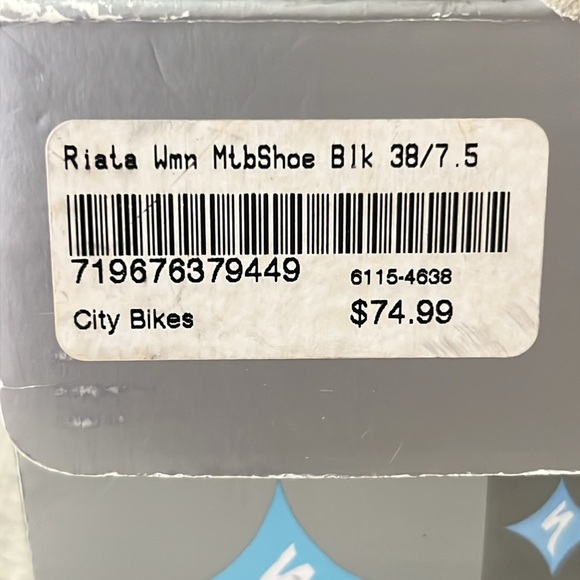 Specialized‎ Riata Riata MTB City Bike Women 7.5 Black Pink Cycling Sneakers - Picture 12 of 14